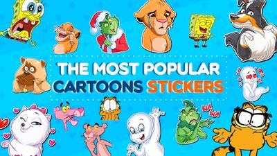 Скачать Мультфильмы WASticker [Полная версия] RUS apk на Андроид