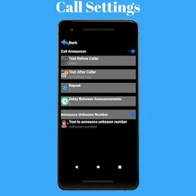 Скачать Имя вызывающего абонента Диктор: громкая связь [Unlocked] RU apk на Андроид