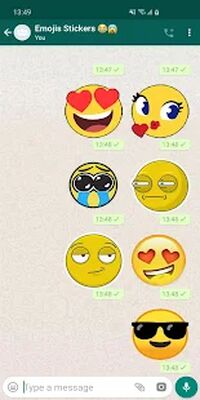 Скачать Новые 3D смайлики наклейки (WAStickerApps Emojis) [Unlocked] RU apk на Андроид