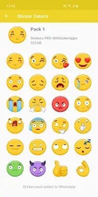 Скачать Новые 3D смайлики наклейки (WAStickerApps Emojis) [Unlocked] RU apk на Андроид