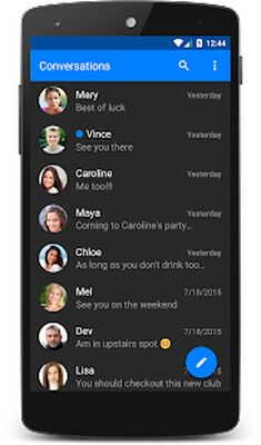 Скачать Chomp SMS [Unlocked] RUS apk на Андроид