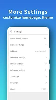 Скачать Web Browser-Быстро & Частный & Блокировщик рекламы [Premium] RU apk на Андроид