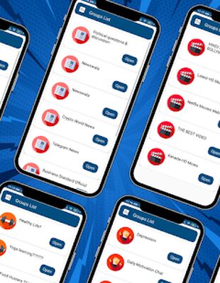 Скачать Telegram Group Links App [Полная версия] RUS apk на Андроид
