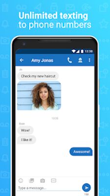 Скачать Talkatone: Texting & Calling [Полная версия] RU apk на Андроид