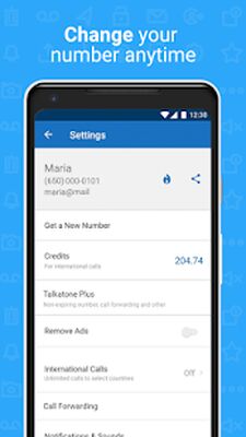 Скачать Talkatone: Texting & Calling [Полная версия] RU apk на Андроид
