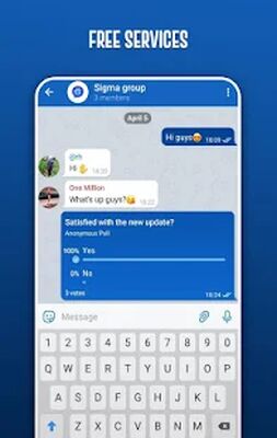 Скачать Sigma Messenger, A Super Fast Telegram [Полная версия] RUS apk на Андроид