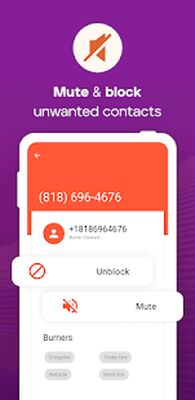 Скачать Burner - Private Phone Line for Texts and Calls [Premium] RU apk на Андроид