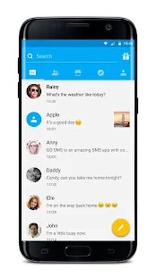 Скачать GO SMS Pro — темы, эмодзи, GIF [Premium] RUS apk на Андроид