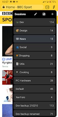 Скачать Fulguris Web Browser [Premium] RU apk на Андроид