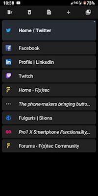 Скачать Fulguris Web Browser [Premium] RU apk на Андроид