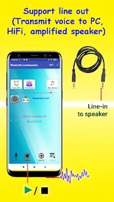 Скачать Bluetooth Loudspeaker [Unlocked] RU apk на Андроид