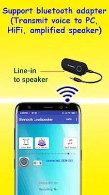 Скачать Bluetooth Loudspeaker [Unlocked] RU apk на Андроид