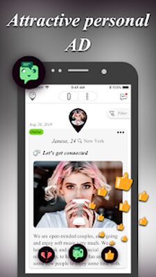 Скачать Threesome Dating for Couples [Premium] RUS apk на Андроид
