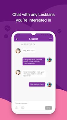 Скачать Les: Lesbian Dating & Chat App [Premium] RU apk на Андроид