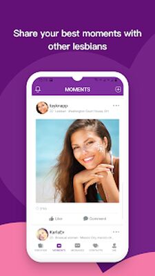 Скачать Les: Lesbian Dating & Chat App [Premium] RU apk на Андроид