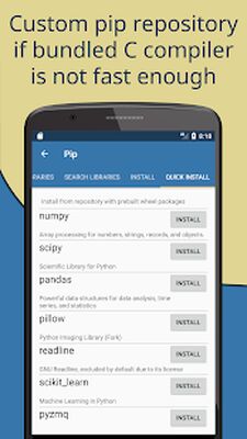 Скачать Pydroid 3 - IDE for Python 3 [Unlocked] RUS apk на Андроид