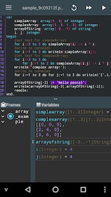 Скачать Pascal N-IDE - Editor And Compiler - Programming [Unlocked] RU apk на Андроид