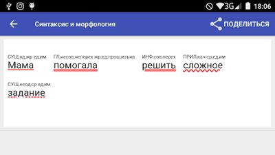 Скачать Синтаксический разбор предложения, характеристика [Unlocked] RUS apk на Андроид