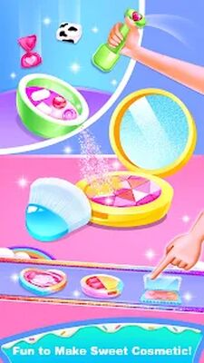 Скачать Игра ASMR для девочек съедобной косметики [Premium] RUS apk на Андроид