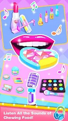 Скачать Игра ASMR для девочек съедобной косметики [Premium] RUS apk на Андроид