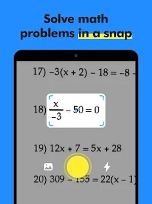 Скачать Camera Math - Homework Hel‪p [Premium] RU apk на Андроид