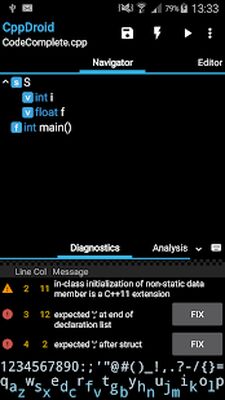 Скачать CppDroid - C/C++ IDE [Premium] RU apk на Андроид