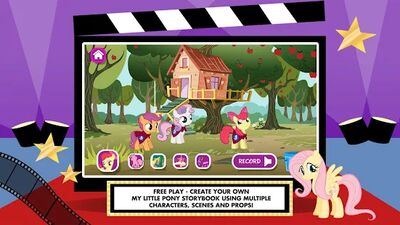 Скачать My Little Pony: Story Creator [Unlocked] RUS apk на Андроид