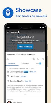 Скачать LinkedIn Learning: Online Courses to Learn Skills [Premium] RU apk на Андроид
