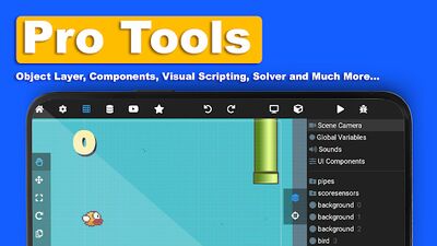 Скачать Max2D: Game Maker, Game Engine [Premium] RUS apk на Андроид