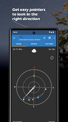 Скачать МКС Детектор: спутниковый трекер [Без рекламы] RUS apk на Андроид