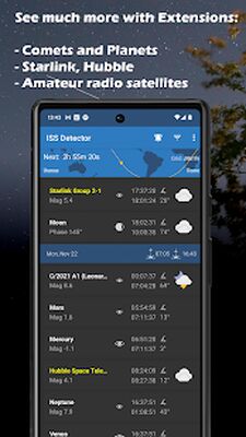 Скачать МКС Детектор: спутниковый трекер [Без рекламы] RUS apk на Андроид