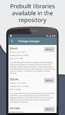 Скачать Cxxdroid - C++ compiler IDE for mobile development [Unlocked] RU apk на Андроид