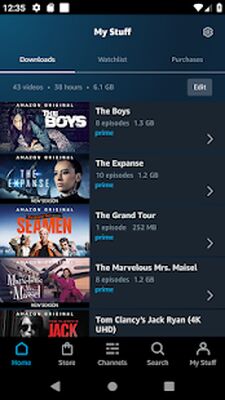 Скачать Amazon Prime Video [Полная версия] RUS apk на Андроид