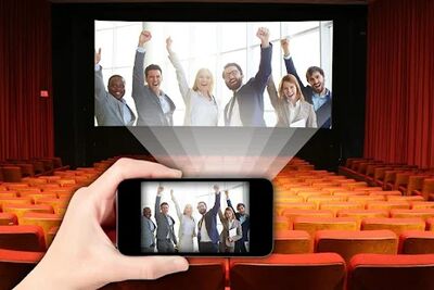 Скачать HD Video Projector Simulator [Полная версия] RU apk на Андроид