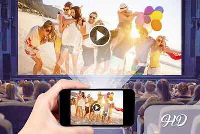 Скачать HD Video Projector Simulator [Полная версия] RU apk на Андроид