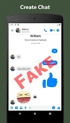 Скачать Fake Chat Conversation - prank [Без рекламы] RU apk на Андроид