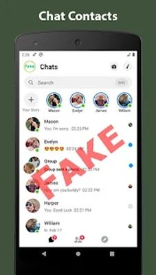 Скачать Fake Chat Conversation - prank [Без рекламы] RU apk на Андроид