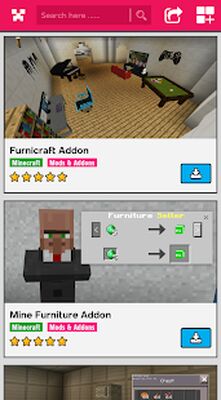 Скачать Furniture Mod [Premium] RU apk на Андроид