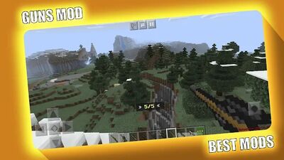 Скачать Guns Mod for Minecraft PE - MCPE [Premium] RUS apk на Андроид