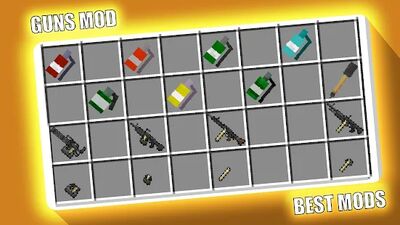 Скачать Guns Mod for Minecraft PE - MCPE [Premium] RUS apk на Андроид