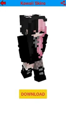 Скачать Kawaii Skins For Minecraft [Без рекламы] RU apk на Андроид