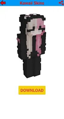 Скачать Kawaii Skins For Minecraft [Без рекламы] RU apk на Андроид