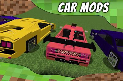 Скачать Машины для MCPE. Моды на машины. [Без рекламы] RUS apk на Андроид