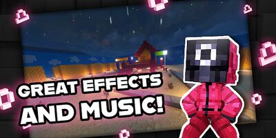 Скачать Игра в Кальмара MOD for MCPE [Без рекламы] RU apk на Андроид