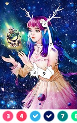 Скачать Color123 - раскраски по номерам, рисовать игры [Без рекламы] RUS apk на Андроид