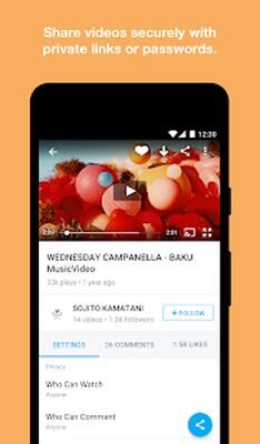 Скачать Vimeo [Без рекламы] RUS apk на Андроид