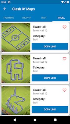 Скачать Clash of Maps - Base, Layouts [Unlocked] RU apk на Андроид