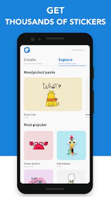 Скачать Stickery - Sticker maker for WhatsApp and Telegram [Без рекламы] RUS apk на Андроид