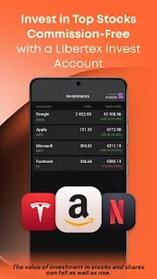 Скачать Libertex: Stocks & CFD Trading [Premium] RUS apk на Андроид