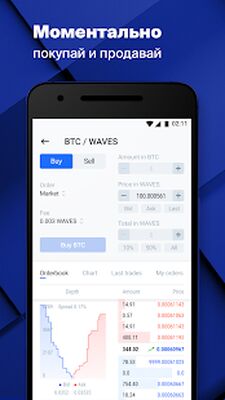 Скачать Waves.Exchange [Полная версия] RUS apk на Андроид